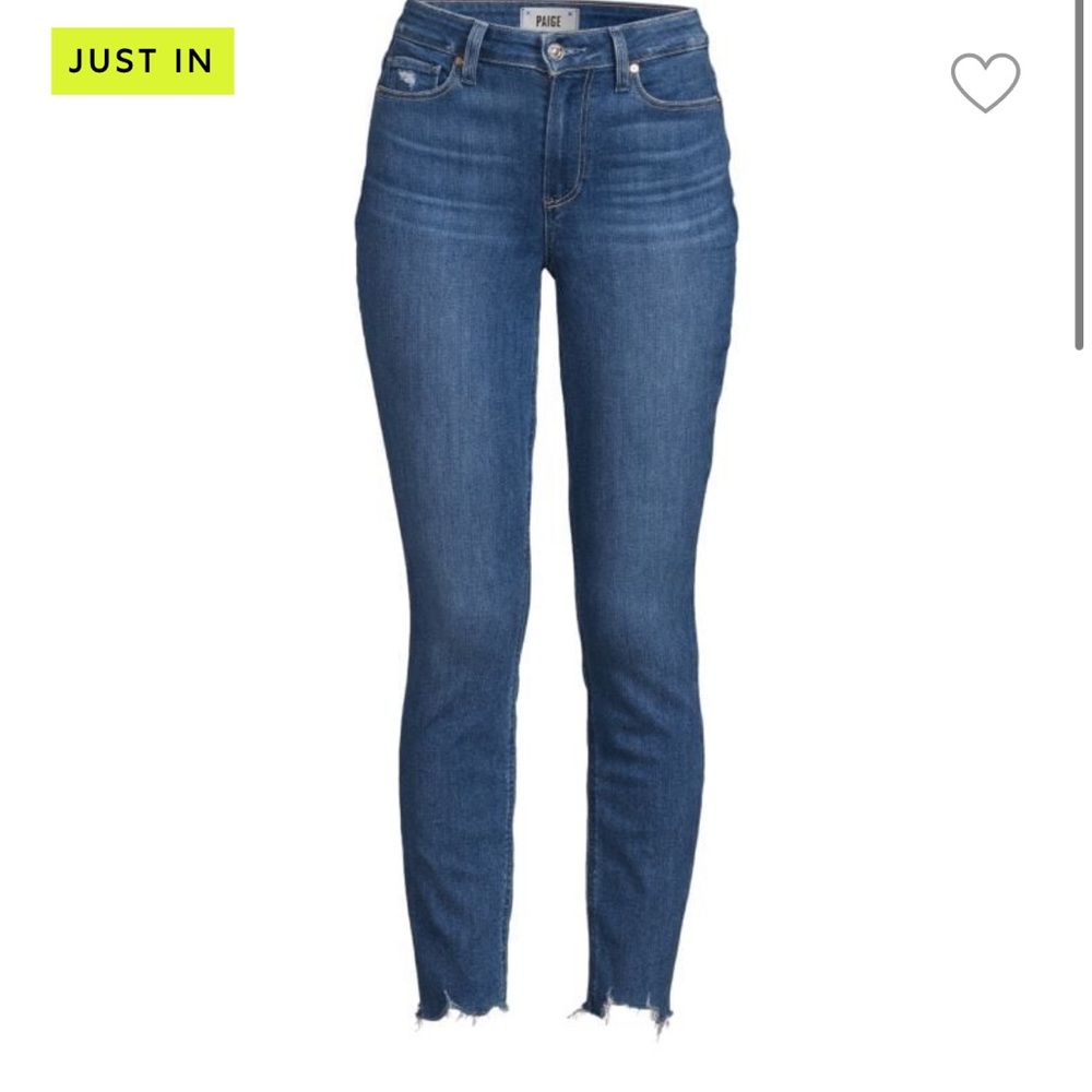PAIGE bombshell ankle jeans vintage wash- NWT